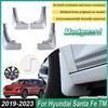 4PCS Painted For Hyundai Santa Fe TM Body Kit  4th Gen - Front Mudflaps Rear Muds Guard Flap Fenders Car Accessories