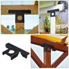 2pcs Adjustable Pergola Corner Frame 3-Way Pergola Fixed Bracket Pergola Brackets  Courtyards