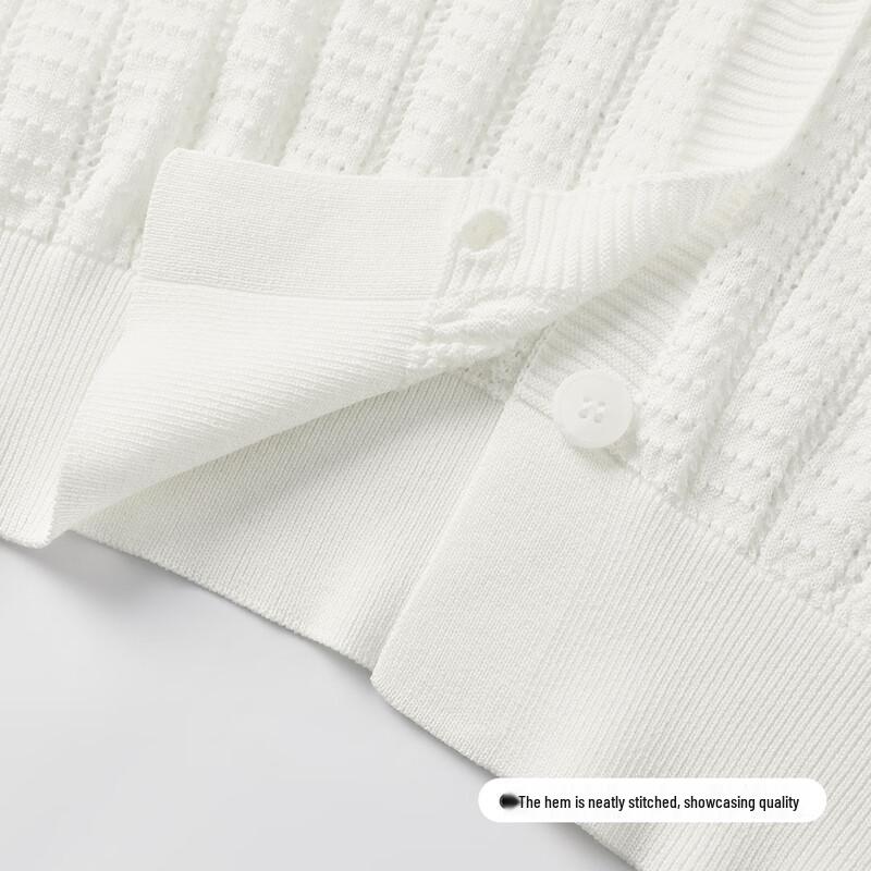 FivePlus Women's V-Neck Cut-Out Knit Cardigan