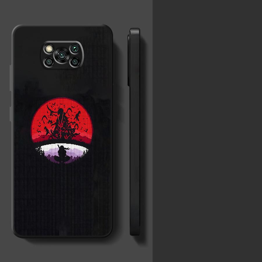 

Uchiha Itachi Handsome Black Soft Phone Cover Case for Xiaomi Poco X3 X4 X5 X7 Pro M5 M3 M4 M7 Pro C75 C50 F1 C61 C40 F3 C71 Poco C75