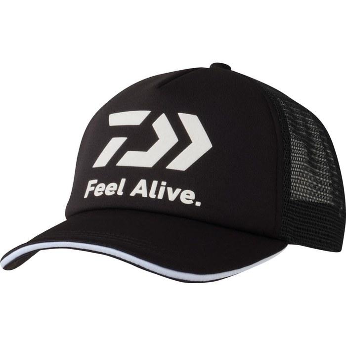 [Daiwa] FeelAlive Soft Half-Mesh Cap DC-6225 Black Free Size