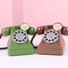 Retro Cute Plastic Telephone Model Piggy Bankt Kids Coin Bank Money  Saving Box Decorative Ornaments Craft
