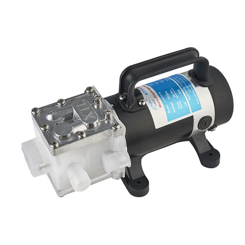 Elektrische Membran-Selbstansaugende Wasserpumpe 180W - Modell 1078, Großer Durchfluss, Lebensmittelgeeignete Pumpe für Alkohol