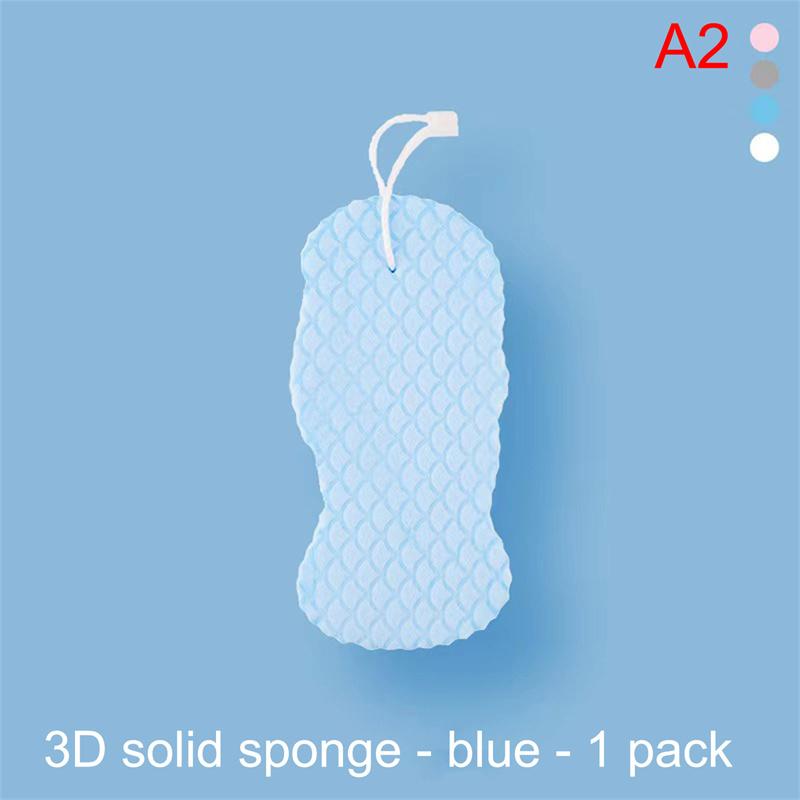 

Чистящая щетка Скребок для тела Отшелушивающий скраб для ванны Безболезненный артефакт для ванны синий