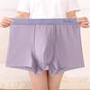Men's Pure Cotton Mid-Waist Loose Boxer Briefs - Breathable, Plus Size, Summer Antibacterial, Anti-Pilling Underpants