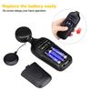 Light Meter Digital Illuminance Meter Handheld Ambient Temperature Measuring Instrument with a Maximum Range of Lux and Color LCD Screen 200,000