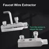 Broken Wire Extractor Threading Tools Tap Screw Remover Water-tap Angle Valve Repair for 4/6 Points Bolt Extractor Plumbing Tool