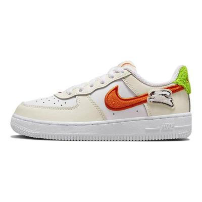 Force 1 LV8 PS Jahr des Hasen Kinder-Sneaker Cremeweiß Verwaschenes Blaugrün FJ4888-181
