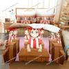 Cells At Work! Luxury Bedding Set Japan Anime Cartoon Duvet Cover Set Comforter Bedspread Twin Single Size Printed Home Textile