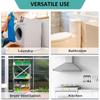 Comprehensive Dryer Vent Kit Includes Wall Flange Adapter and 1.5m Aluminum Foil Hose for Complete Installation Setups
