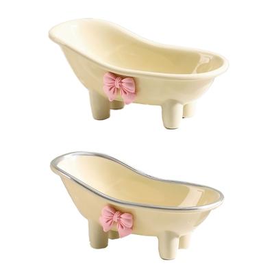 Compact Soap Box Cartoon Bathtub Soap Tray Soap Case Holder ABS Material