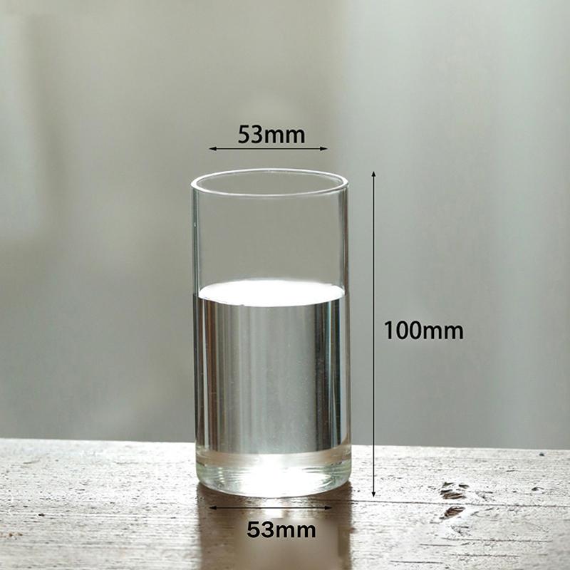 Hydroponics Plants Desktop Glass Planter Vase Glass Vase Transparent Cylinder Flower Vase Bedroom Desktop Home Decoration