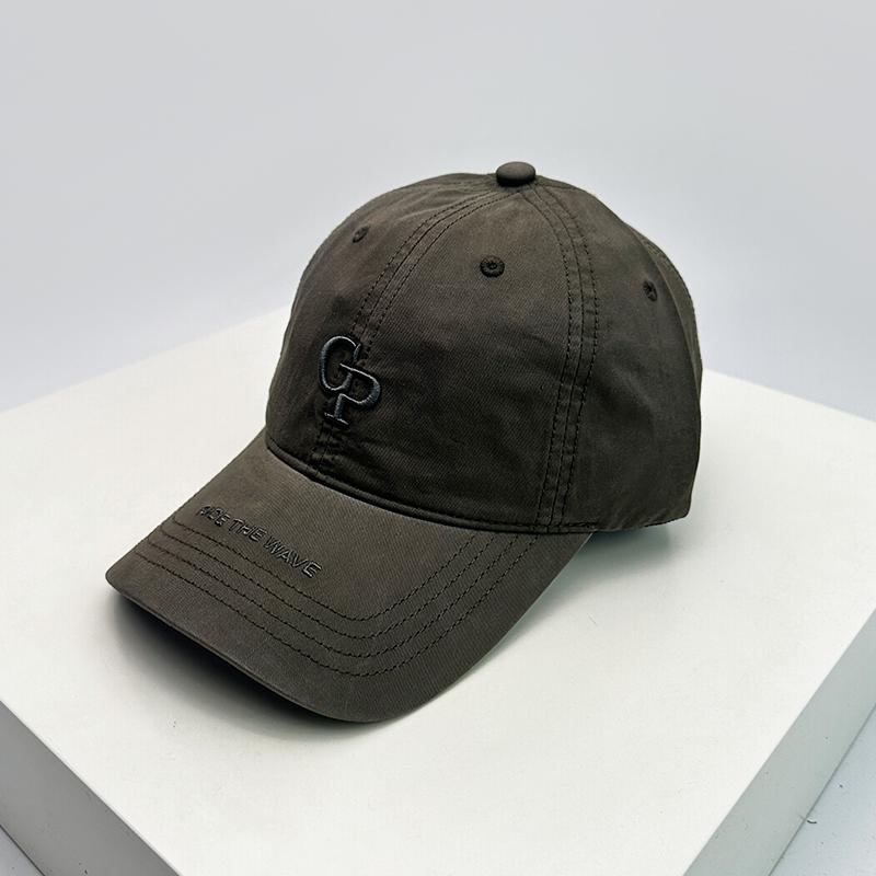 

New Unisex Korean Embroidered Gp Letters Baseball Hats Casual Breathable Retro Sunshade Peaked Caps Versatile Fashion Outdoor 52-60cm