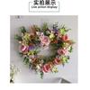Wreaths For Front Door Wreath For Front Door Decorations Artificial Flower Wreath Rose Garlands For Home Party  Outdoor Indoor Decor Heart Wreath