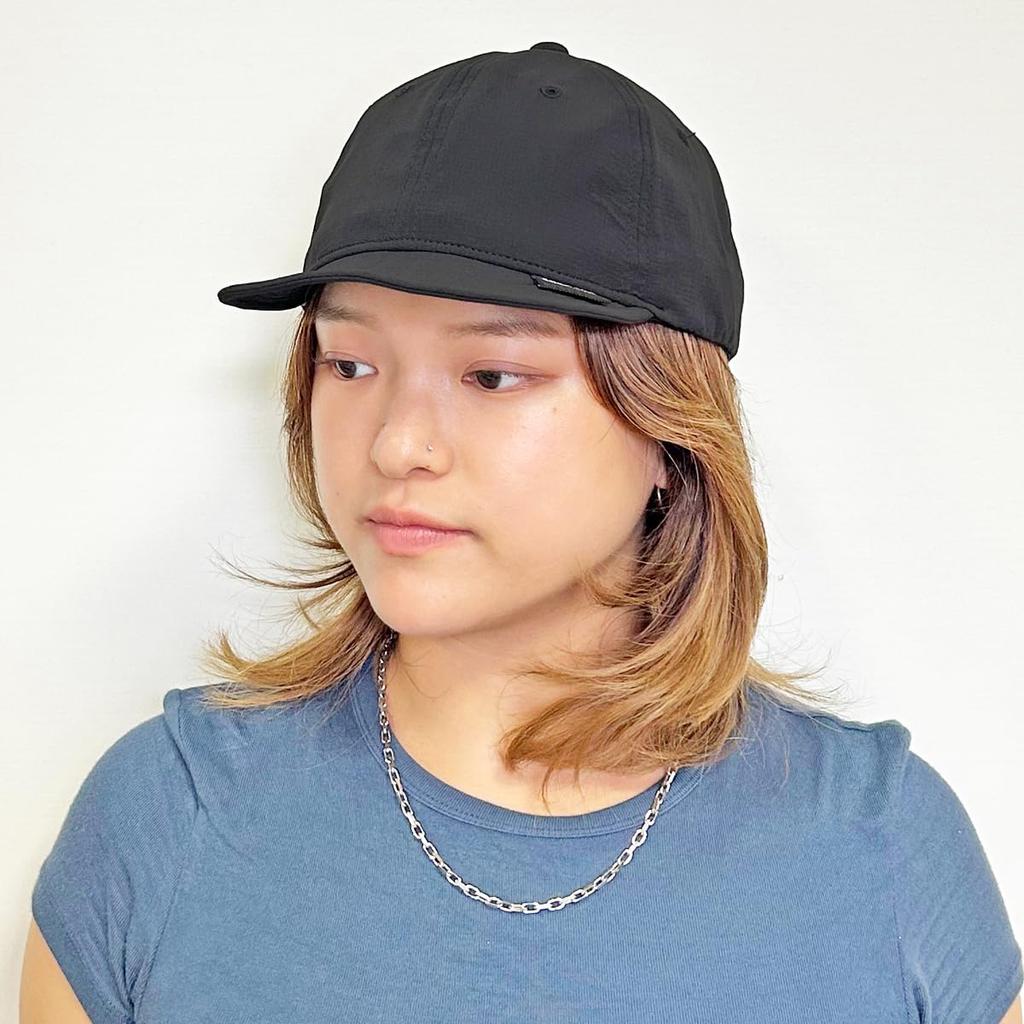 Basic Enchi Cordura Mini Rip Ball Made with Cordura Fabric Washable Short One Size Fits All Numerical Water-Repellent Cap. (Japanese-made), (hand