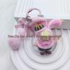 Flocked King Doll 3-Year-Old Cartoon Keychain Ornament - Cute Pendant Accessories for Bags
