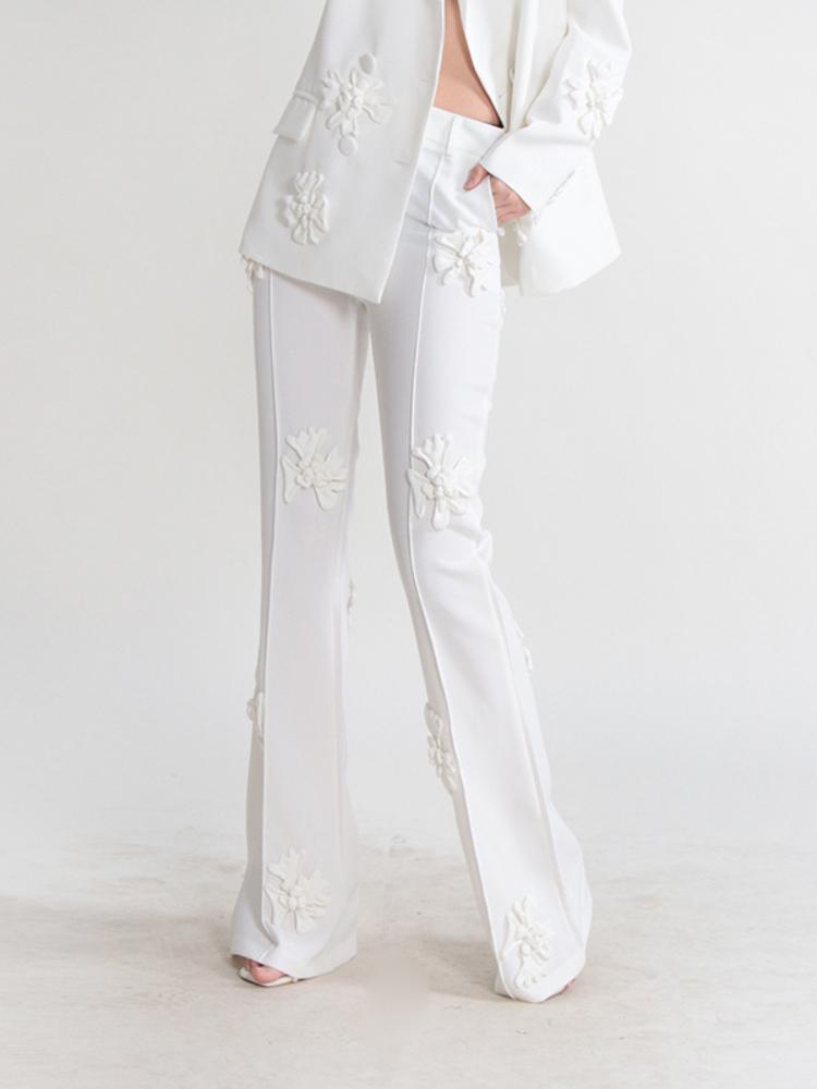 2022 New Fashion New Woman Pink Pants Woman Elegant Straight Casual Long Y2K Woman Fashion Clothes