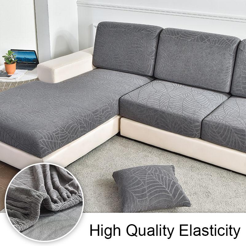 Waterproof Sofa Couch Cover Jacquard Sofa Slipcover Elastic Sofa Seat Cover For Living Removab Room L Shaped Combination Chaise