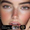 Freshlady Brown and Green Collection 14.0mm Colored Contact Lenses 1 Year Disposable for Daily Wear