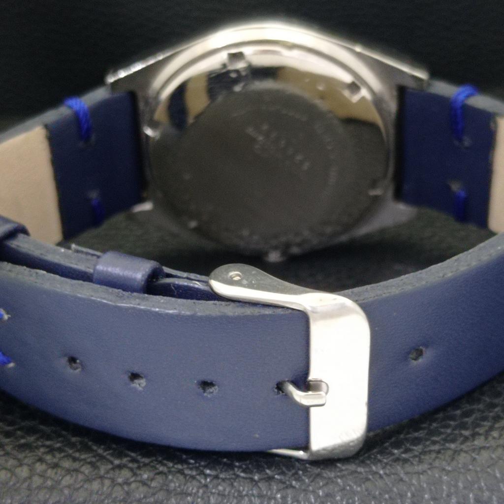 AUTOMATISK 6309A VINTAGE SEIKO JAPAN HERREKLOKKE MED BLÅ SKIVE a701526-5 R206b-a701526