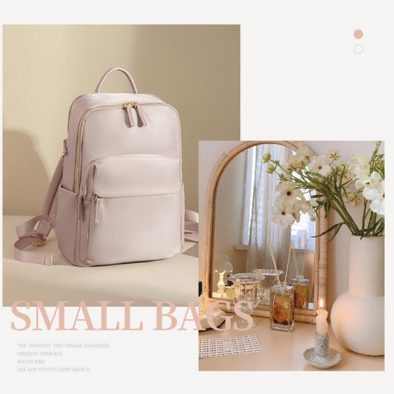 CHALLEN Dataveske Ryggskulder for kvinner Ny Stor-kapasitet Enkel Business Pendle Dataryggsekk