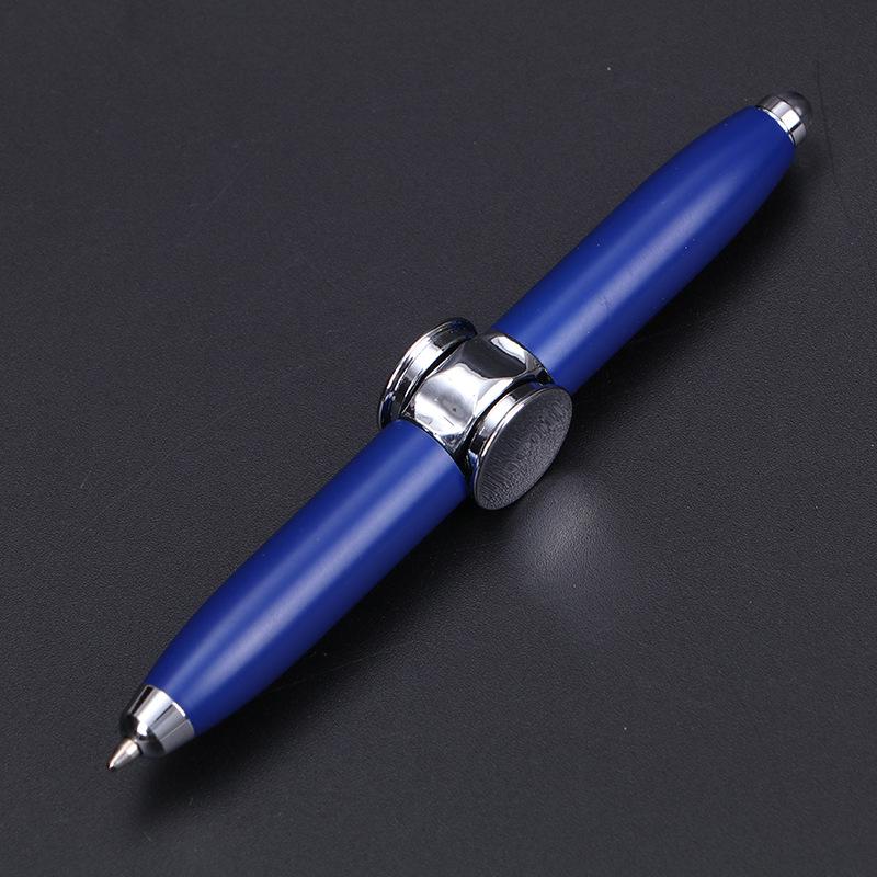 

Многофункциональная светящаяся ручка-спиннер синий