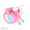 Sanrio Mini Pouch Charm Cinnamoroll Accessory Pouch with 295752 (Spring Rabbit) Case/Makeup Carabiner,