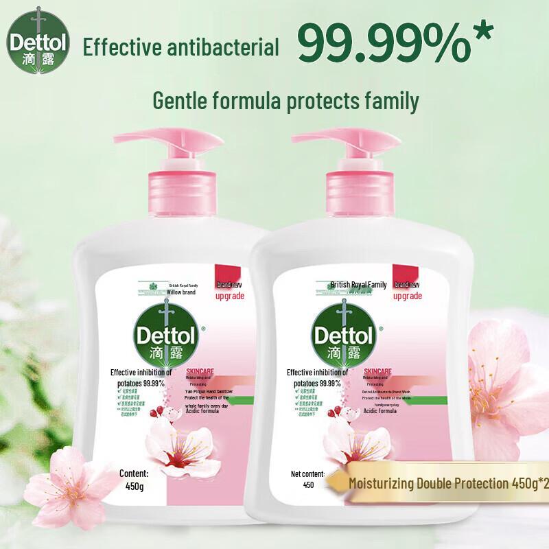 Dettol Antibacterial Moisturizing Hand Wash Family Pack