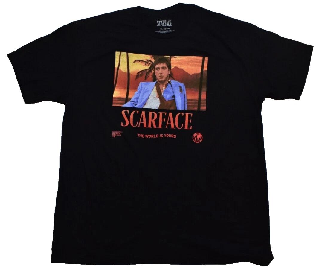 

Scarface Mens The World Is Yours Tony Montana Shirt New Small L