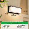 LED Waterproof Outdoor Wall Lamp for Balcony, Villa, Courtyard, and Bedroom - Modern Chinese Style