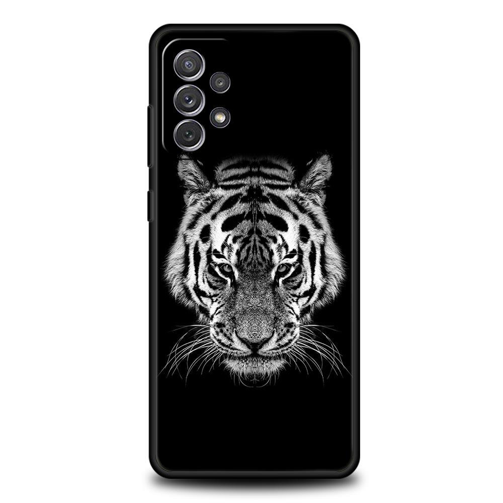 Tiger Animal Phone Case For Samsung Galaxy A73 A53 A33 5G A13 4G A03 A23 A21s A03s A11 A31 A41 A51 A52 A71 M21 M22 M31 A01 Cover