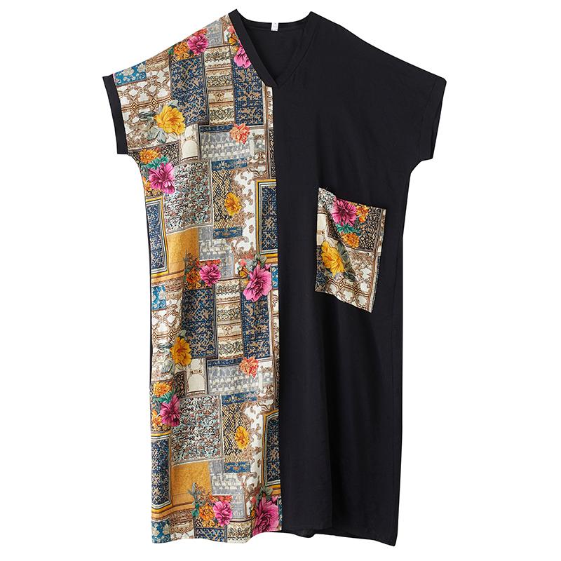 Dimanaf New Women 2025 Plus Size Summer Long Casual Dress Loose Linen Vintage Basic Maxi Dress 9843