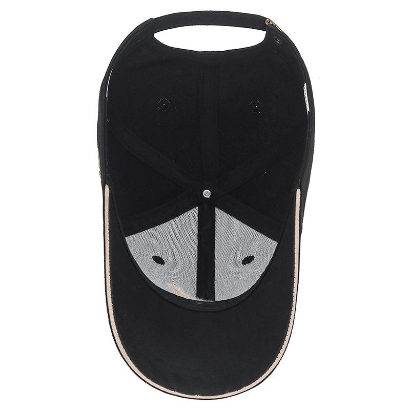 1Pc Spring Summer Sandwich Alphabet Baseball Cap Ladies Casual Sunscreen Sun Hat Outdoor Men's Young Student Hat