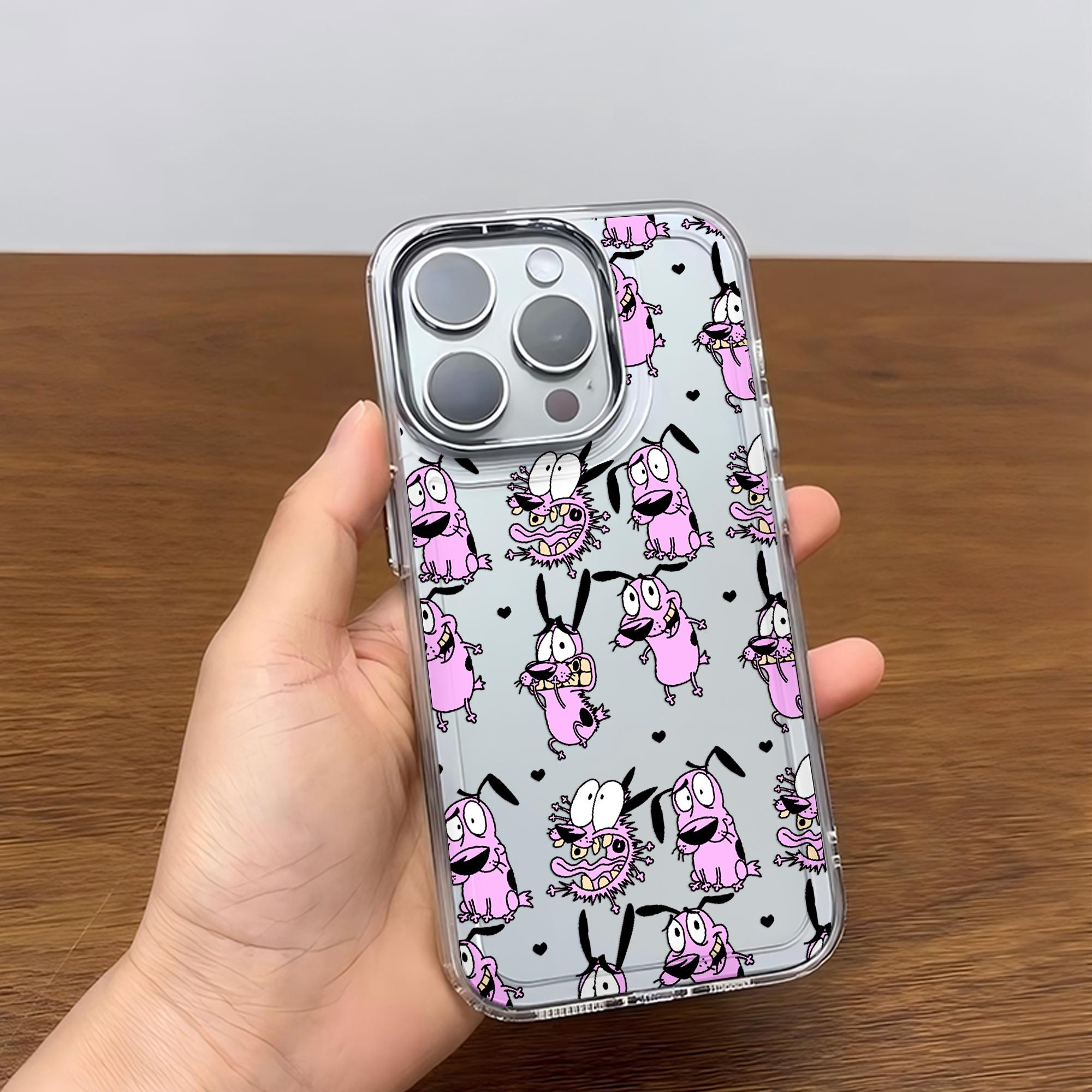 

HOT CARTOON COURAGEOUS CUTE c-cowardlys Dog Phone Case for Samsung Galaxy S25 S24 S23 S22 S21 S20 Note20 Ultra Edge Plus 4G 5G Samsung S22 5G