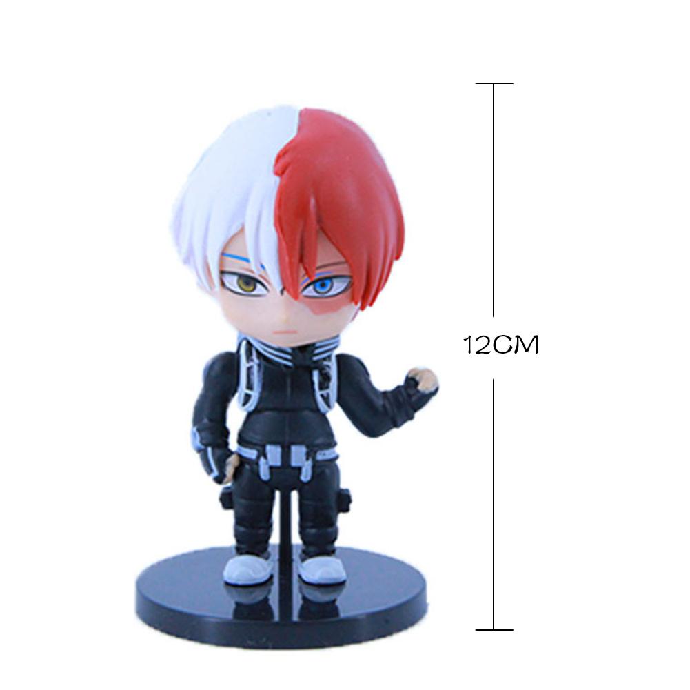 10cm Anime Figure All Might Toga Himiko Figura Todoroki Shouto Midoriya Izuku Eijiro Kirishima Toy Gift MHA action model Poseable Articulated Scale