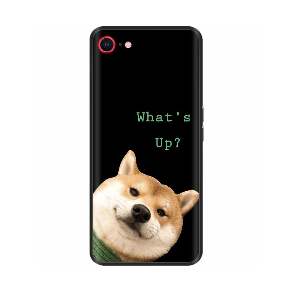 For iPhone SE 2020 Phone Case Funny Camera Protection Soft Liquid Silicone Back Cover for iPhone SE 2016 5 5S Cover for iPhoneSE