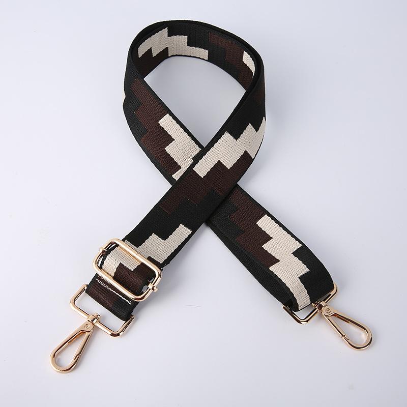 

Creative Fashion Square Ethnic Style Adjustable Long Shoulder Strap Crossbody Shoulder Bag Strap Bag Shoulder Strap Accessories