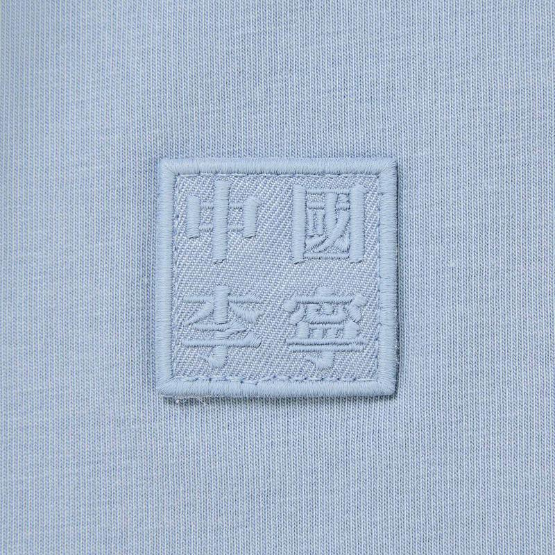 Li Ning Ice Comfort Loose Short Sleeve T-Shirt Unisex Tops Soft-Gray-Blue AHSW979-5