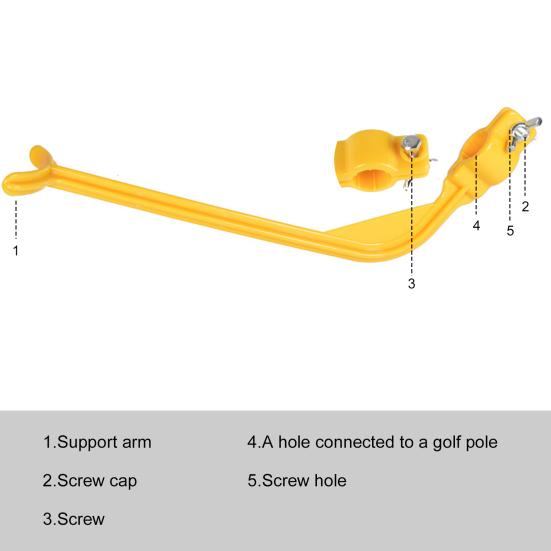 Průvodce pro začátečníky Swingový trenér Zarovnání Golfová hůl Korektor gest Tréninková pomůcka