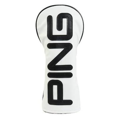 PING Golf Color Code Fairway Wood Headcover White Black Japan