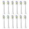 Testine di Ricambio Compatibili con Spazzolino Elettrico Philips Sonicare Adatte per EasyClean, Gum Health, FlexCare, Healthy