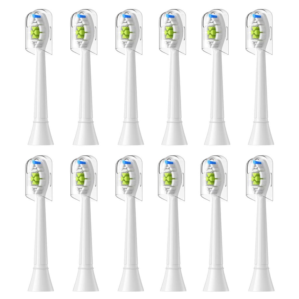 Testine di Ricambio Compatibili con Spazzolino Elettrico Philips Sonicare Adatte per EasyClean, Gum Health, FlexCare, Healthy