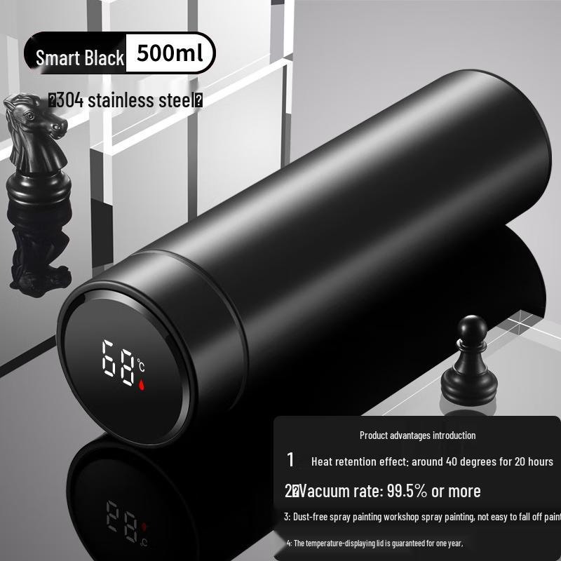 Yibai Artisan Smart Temperature Display Insulated Mug