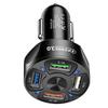 Portable 4 USB Ports Mini QC3.0 Fast Charging Car Charger