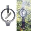 1/2" Male Thread Rotating Rocker Sprinkler Stainless Steel Tripod Auto-Rotary Garden Lawn Orchard Greenhouse Irrigation Sprayer