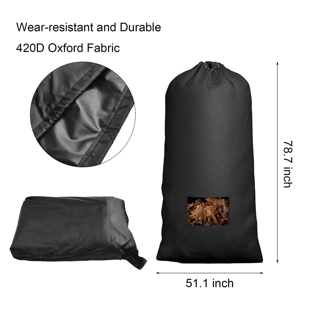 Lawn Tractor Leaf Bag Leaf Collection Bag Mower Leaf Bag Easy To Store