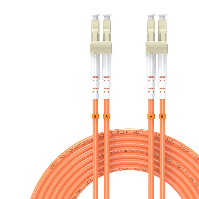 EB-LINK Engineering Telecom-Grade OM2 Duplex Fiber Optic Patch Cable