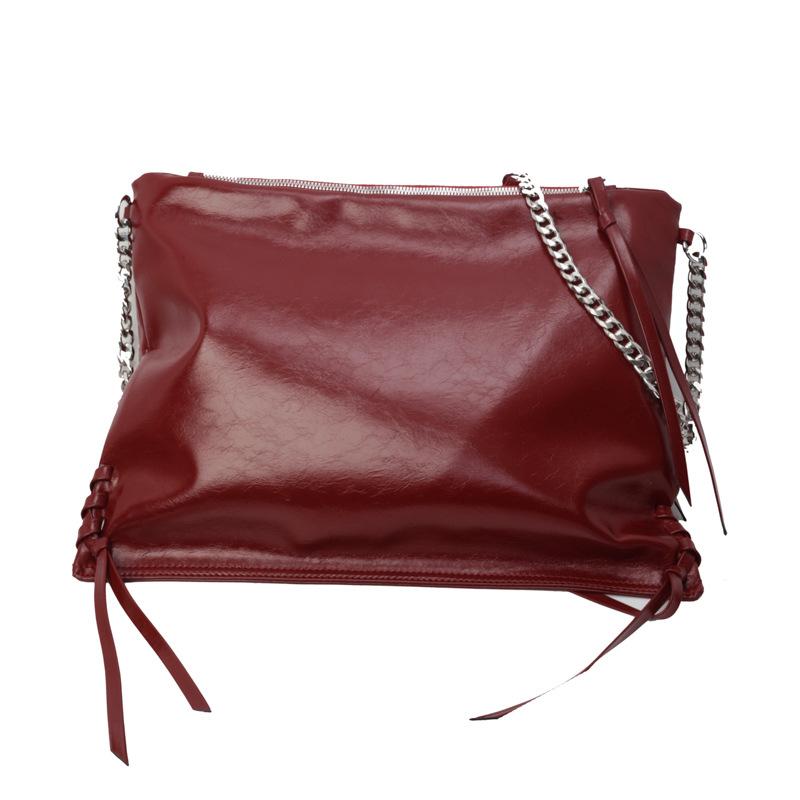 Casual Large-capacity Bag Women's New Fashion Versatile Chain Messenger Bag Commuter Shoulder Tote Bag