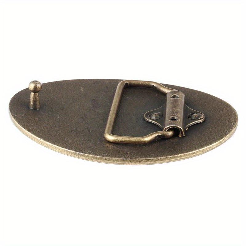 1/2 Pezzi Fibbia per Cintura Cinghiale Scultura Metallica Moda Cool Logo Maschile Accessorio Maiale Adatta Cintura 38-40mm Miglior Regalo per Testimone di Matrimonio Durevole Elegante