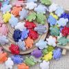 10pcs Fresh Color Ceramic Spacer Loose Beads Ceramic Jewelry Making Material Sea Turtle Bead  Women